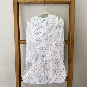 Halo Starry Night SleepSack in White and Blue